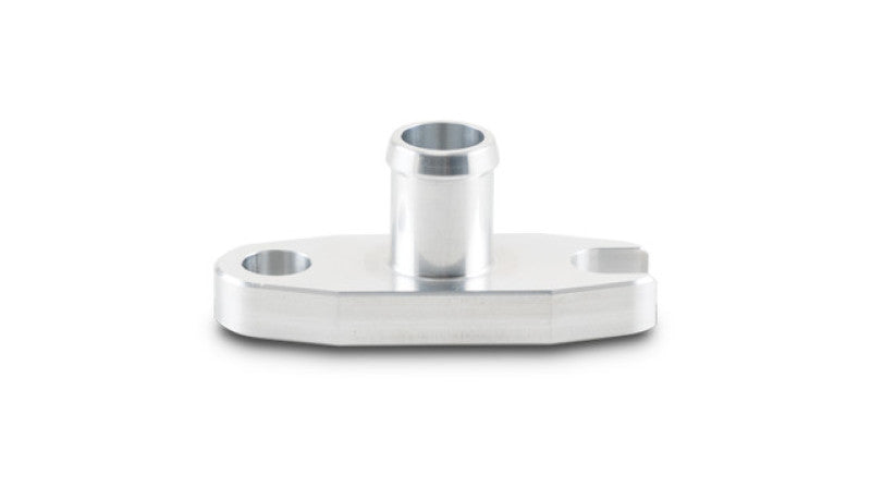 Vibrant Oil Drain Flange w/5/8in OD Male Neck for T3/T4 & GT40-GT55 Turbos - High Performance Auto Parts by DTX Performance