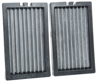 K&N 2018 Jeep Wrangler JL 2.0L/3.6L Cabin Air Filter - 2 Per Box, performance car parts by DTX Performance, veteran owned shop