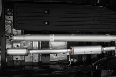 MBRP 2021+ Ford F-150 2.7L/3.5L Ecoboost 5.0L Single Side 3in Aluminized Steel Catback Exhaust by DTX Performance
