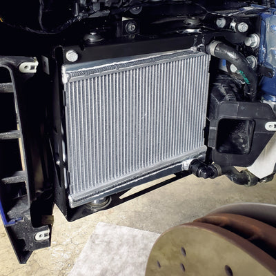 Mishimoto 2021+ BMW G8X M3/M4 Performance Auxiliary Radiators, high-performance car parts, DTX Performance, veteran owned shop