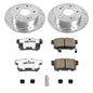 Power Stop 97-01 Acura Integra Rear Z26 Street Warrior Brake Kit performance car parts high performance brakes upgrade