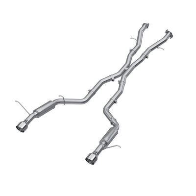 MBRP 18-23 Dodge Durango SRT 6.4L Armor Lite AL Steel 3in Cat Back Exhaust Dual Rear Exit w/ SS Tips, performance car parts by DTX Performance