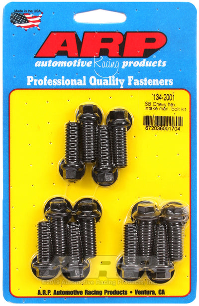 ARP SBC Hex Intake Manifold Bolt Kit - Performance car parts by DTX Performance, veteran-owned shop, high-performance auto parts