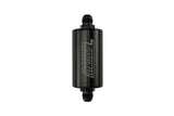 Turbosmart 10um 8AN Inline Fuel Filter - Black