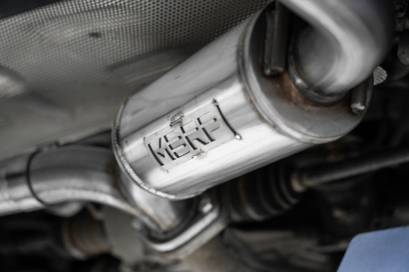 MBRP 19-23 Mazda 3 Hatchback T304SS 2.5in Axle-Back, Dual Rear Exit Street Profile exhaust system by DTX Performance