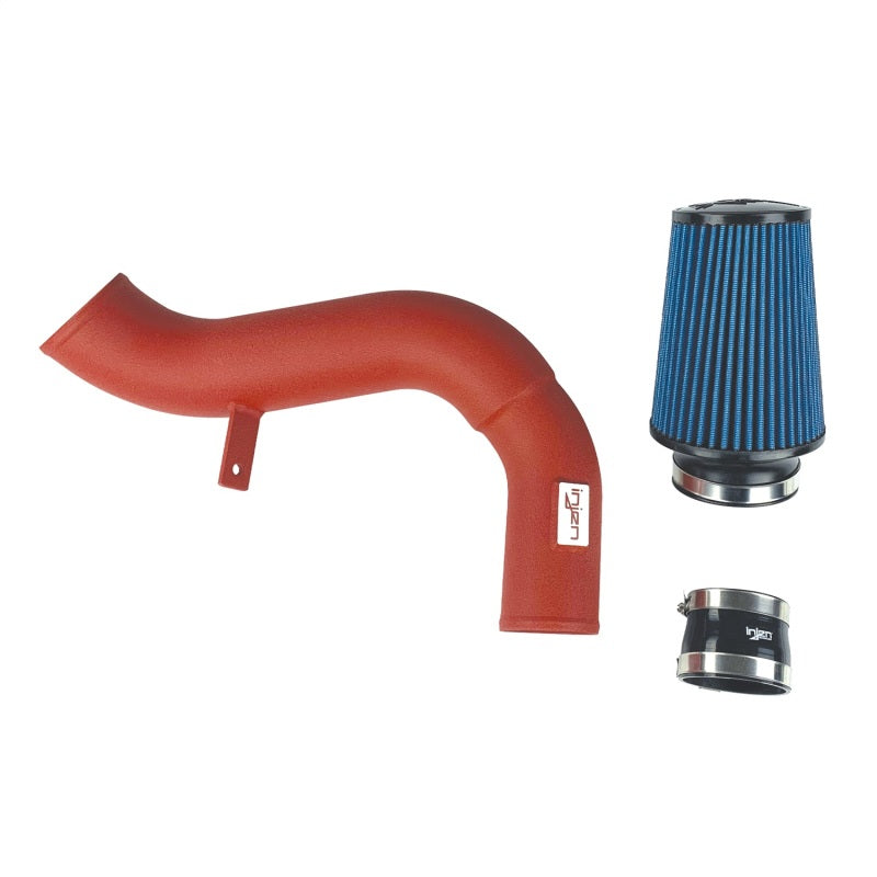 Injen 18-19 Audi S4/S5 (B9) 3.0L Turbo Wrinkle Red Short Ram Intake - DTX Performance