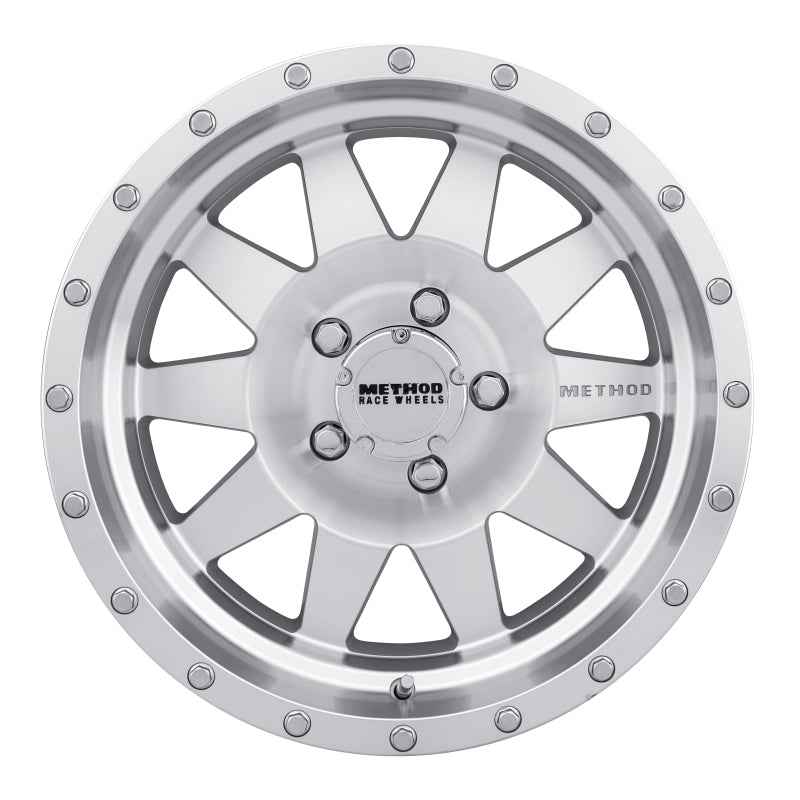 Method MR301 The Standard 17x9 -12mm Offset 5x5.5 108mm CB Machined/Clear Coat Wheel for performance upgrades