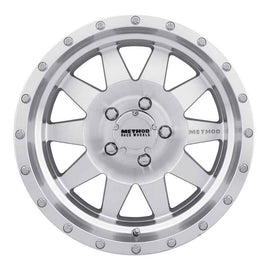 Method MR301 The Standard 17x9 -12mm Offset 5x5.5 108mm CB Machined/Clear Coat Wheel for performance upgrades