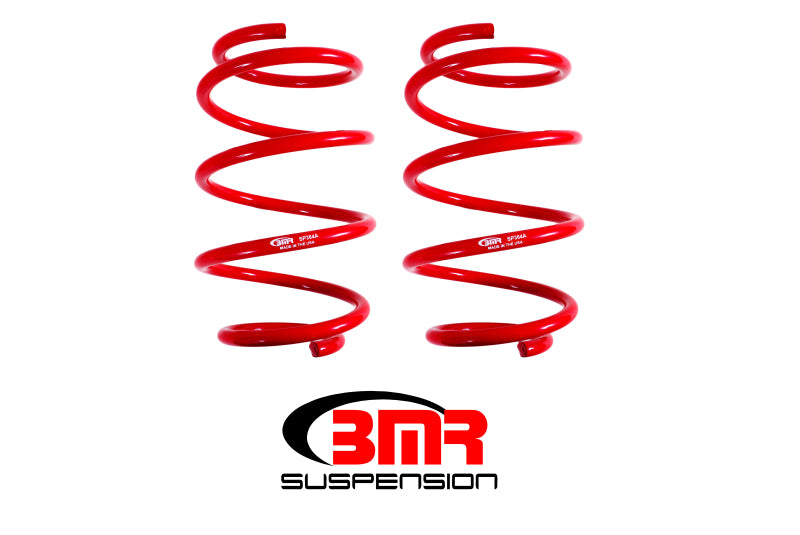 BMR 16-17 6th Gen Camaro Front Performance Version Lowering Springs - Red - DTX Performance