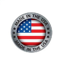 Load image into Gallery viewer, Made in the USA badge with flag