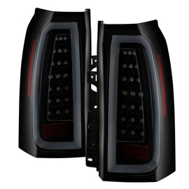 Spyder Chevy Tahoe / Suburban 15-17 LED Tail Lights - Black Smoke (ALT-YD-CTA15-LED-BSM) performance parts