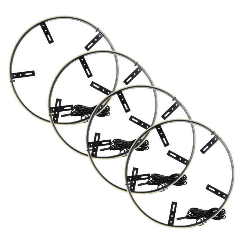 ORACLE Lighting LED Illuminated Wheel Rings - 16.5in PLASMA White for high performance auto parts and tuning upgrades