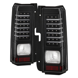 Xtune Hummer H3 06-09 LED Tail Lights Black