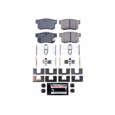 Power Stop 97-99 Acura CL Rear Z23 Evolution Sport Brake Pads w/Hardware available at DTX Performance for high performance brakes