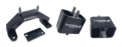 Torque Solution Solid Billet Aluminum Engine & Transmission Mounts 02-14 Subaru WRX / 04-17 STi, performance upgrades by DTX Performance.