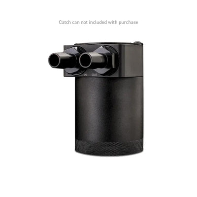 Mishimoto 2pcs. M20x1.5 5/8in Aluminum Catch Can Fittings - Black for performance car parts and tuning upgrades