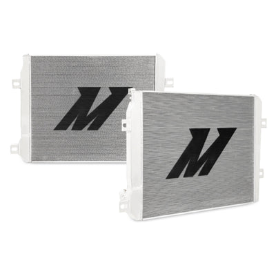 Mishimoto 11+ Chevy 6.6L Duramax Radiator, performance car parts for enhanced engine cooling and efficiency by DTX Performance, veteran owned shop