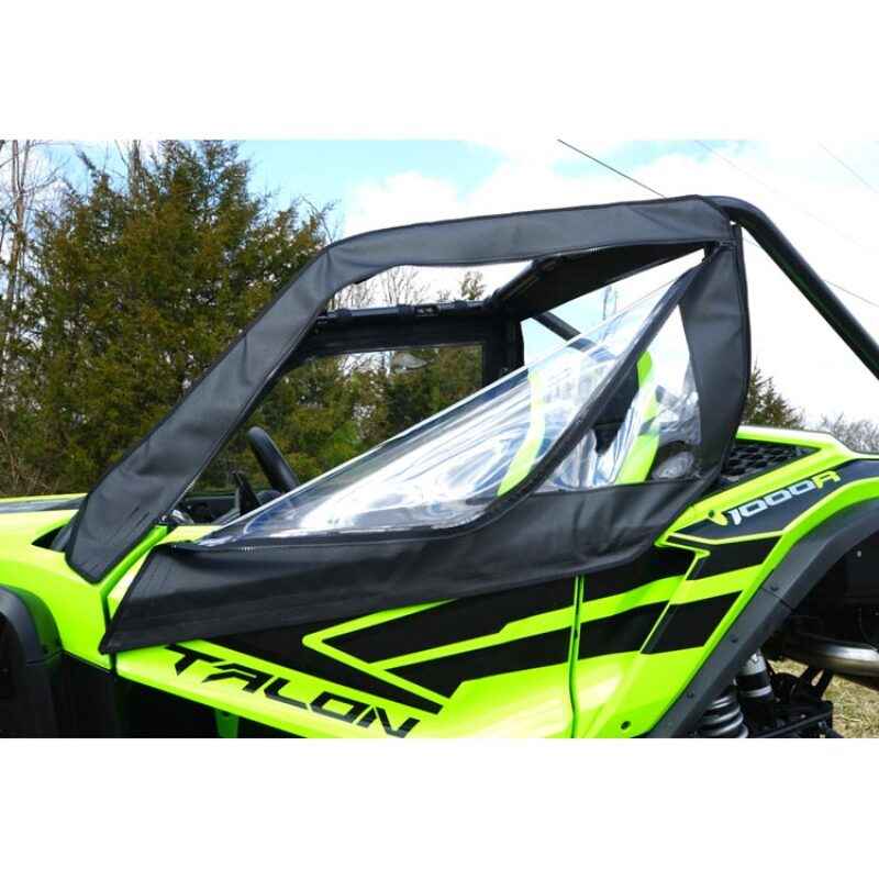 Seizmik 19-24 Honda Talon Soft Doors w/ Zippers Kit for inclement weather riding protection by DTX Performance