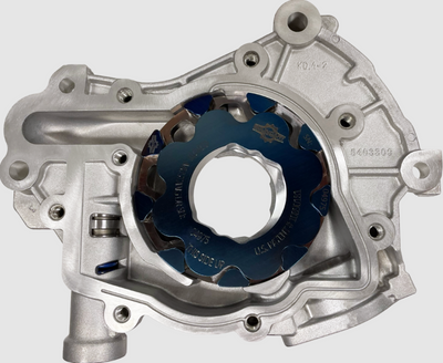 Boundary 2024+ Ford Coyote V8 Billet Dual Rotor Gear Treated Oil Pump Assembly w/ Billet Back Plate, performance car parts
