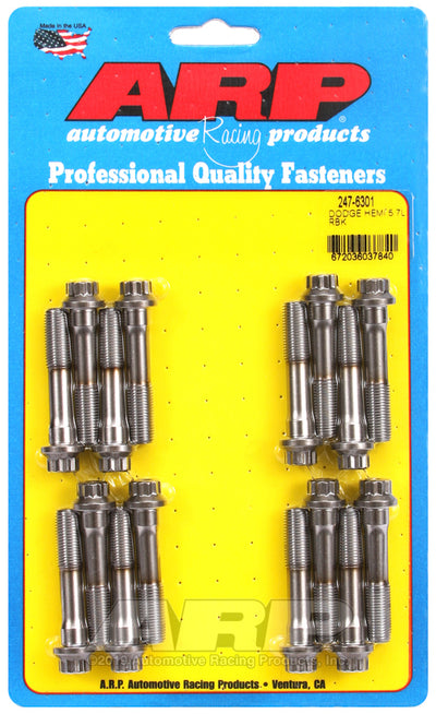ARP Dodge Hemi 5.7L V8 Rod Bolt Kit, high performance car parts from DTX Performance for engine tuning and upgrades.