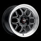 Weld Solana Drag 15x10 / 5x120 BP / ET45 /  7.27in BS / 78.1 Dia  - Gloss Black Milled Wheel