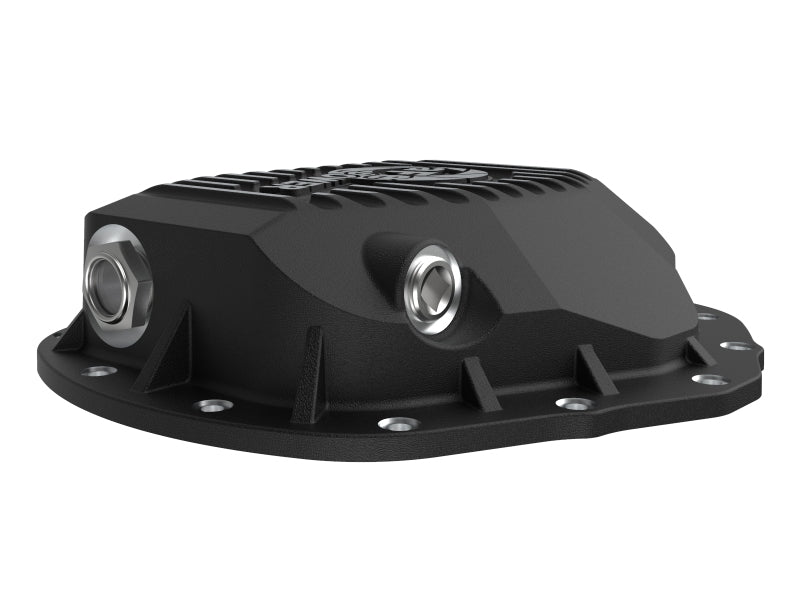 aFe 19-23 Dodge Ram 2500/3500 Pro Series Rear Differential Cover - Black w/ Machined Fins - DTX Performance