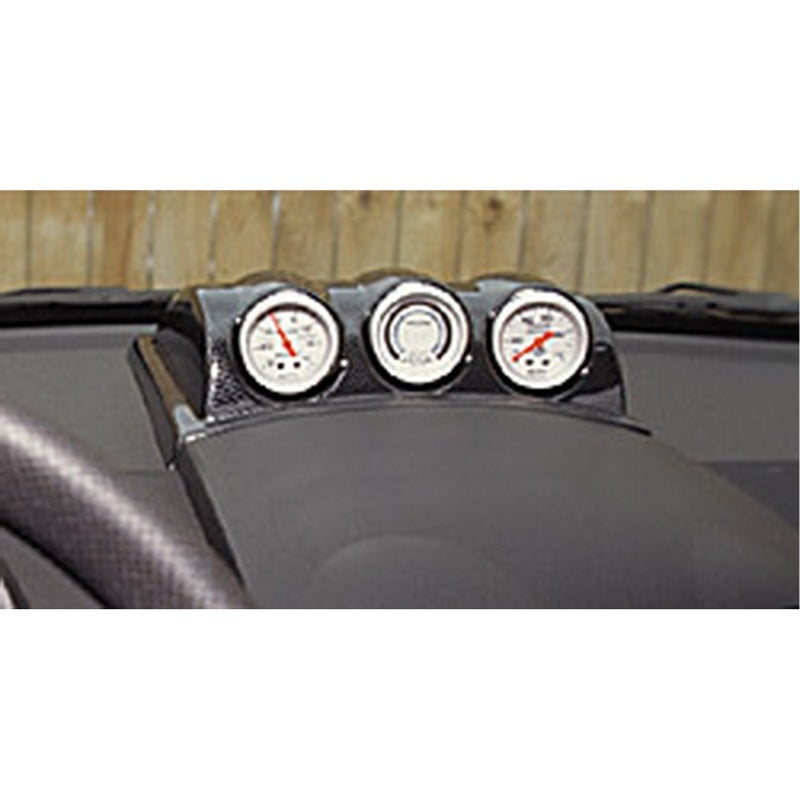 Autometer 98-10 VW Beetle 2-1/16in Triple Dash Top Gauge Mount for performance upgrades and tuning
