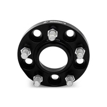 Load image into Gallery viewer, Mishimoto Mishimoto Wheel Spacers 5x114.3 64.1 CB M14x1.5 15mm BK for performance car parts by DTX Performance.