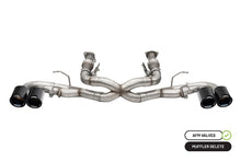 Load image into Gallery viewer, Corsa 20-23 Chevrolet Corvette C8 RWD 3in Xtreme Cat-Back Exhaust w/4.5in Carbon Fiber Black PVD Tip - DTX Performance