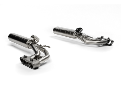 Akrapovic 2025 Mercedes-AMG G63 W465 Evolution Line Cat Back Titanium exhaust, performance car parts by DTX Performance