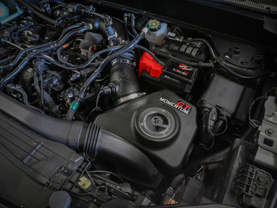 aFe Power 2021 Ford Bronco Sport L4-2.0L (t) Momentum GT Cold Air Intake System w/ Pro DRY S Filter installed in engine bay