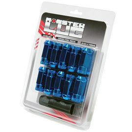 Wheel Mate Monster Locking Lug Nut Set of 4 - Blue 14x1.50 from DTX Performance