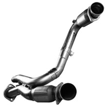 Load image into Gallery viewer, Kooks 01-06 GM 1500 Series Truck(All) 6.0L 3in Cat Dual Conn. Pipes that go to OEM Out. SS - DTX Performance