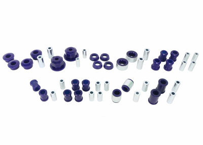 SuperPro 2006 Mazda MX-5 Miata Touring Fr/Rear Vehicle Master Bushing Kit - Camber/Caster Adjustable performance car parts
