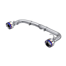Load image into Gallery viewer, MBRP 2022 Subaru BRZ 2.4L/Toyota GR86 2.4L 2.5in Dual Split Rear Exit w/5in OD Burnt End Tips - T304 exhaust system