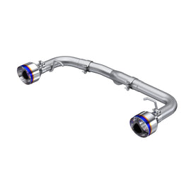 MBRP 2022 Subaru BRZ 2.4L/Toyota GR86 2.4L 2.5in Dual Split Rear Exit w/5in OD Burnt End Tips - T304 exhaust system