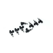 Load image into Gallery viewer, Deatschwerks Bosch EV14 Universal 40mm Compact Matched Set of 8 Injectors 1250cc (Extended Nozzle) - DTX Performance