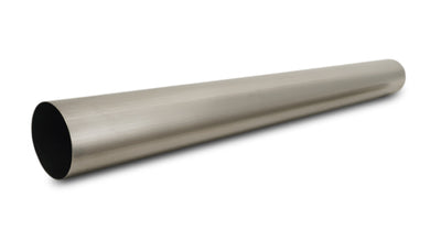 Vibrant 4in. O.D. Titanium Straight Tube - 1 Meter Long for performance upgrades by DTX Performance, veteran owned performance shop