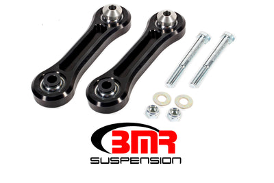 BMR 15-17 S550 Mustang Rear Lower Control Arms Vertical Link w/ Spherical Bearings - Black, performance car parts DTX Performance
