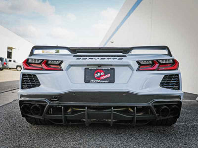 aFe Control Rear Tow Hook (Black) on Corvette - DTX Performance high performance upgrades