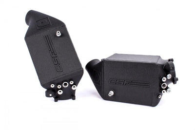 CSF 12-16 BMW M5/M6 Twin Charge-Air-Cooler Set - Crinkle Black, performance car parts, DTX Performance, tuning upgrades, aftermarket parts
