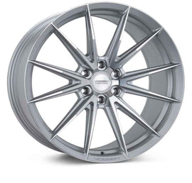 Vossen HFX-2 22x10 / 6x135 / ET-18 / Super Deep Face / 87.1 - Silver Polished Wheel