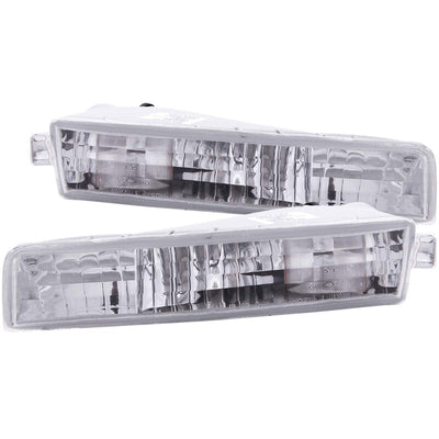 ANZO 1997-2001 Honda Prelude Euro Parking Lights Chrome, performance car parts, DTX Performance, aftermarket performance parts