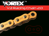 Vortex Racing V3 2.0 Chain 530SX3-116- Gold