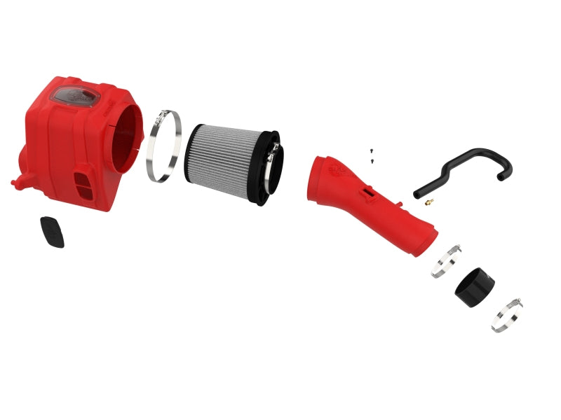 aFe 07-21 Toyota Tundra V8 5.7L Momentum GT Red Edition Cold Air Intake System w/ Pro DRY S Filter - DTX Performance