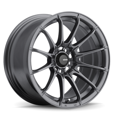 Konig Dial In 15x7 4x100 ET35 Matte Grey, performance car part by DTX Performance for high-performance upgrades and tuning.