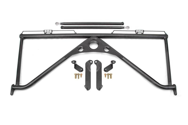 BMR Suspension 16-24 6th Gen Camaro Harness Bar - Black Hammertone - DTX Performance