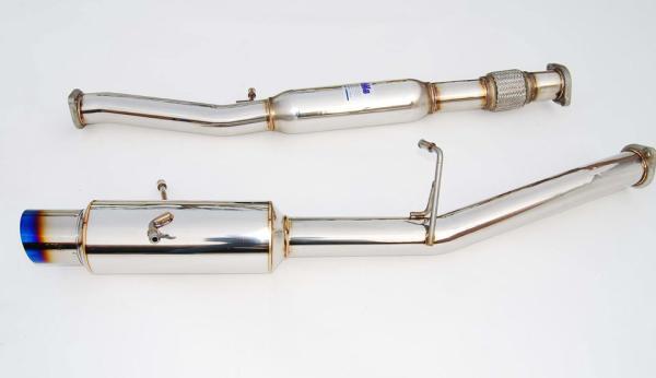 Invidia 02-07 WRX/STi 76mm N1 REGULAR Titanium Tip Cat-back Exhaust for Subaru, performance car parts by DTX Performance