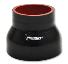 Load image into Gallery viewer, Vibrant 4 Ply Reducer Couper 1.5in ID x 1.375in ID x 3in Long - Black performance car tuning part
