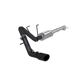 MBRP 09-14 Dodge Ram 1500 5.7L Cat-Back Single Side AL - Black exhaust system, high performance car parts from DTX Performance.